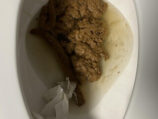Мощные ошметки и сосиска из говна