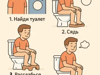 как правильно срать