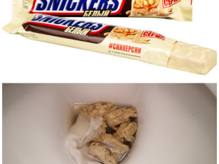 Белый сникерс