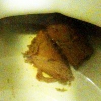 Одинокая парочка какашек.