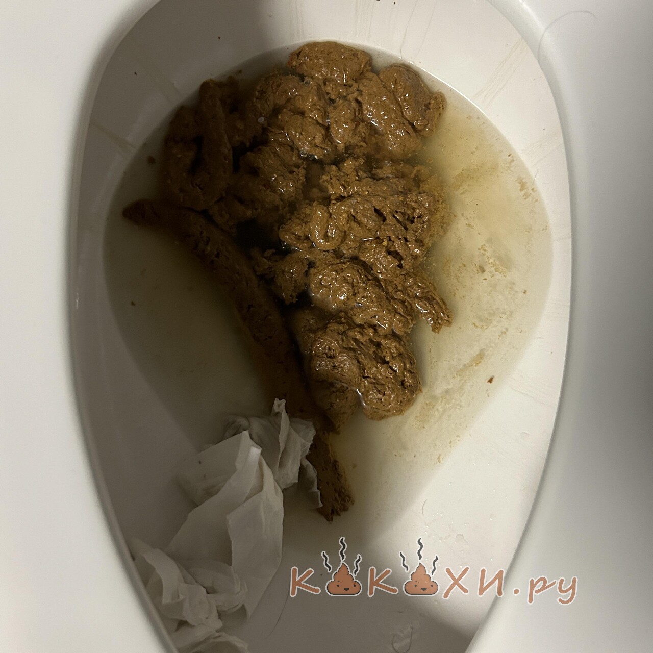 Мощные ошметки и сосиска из говна